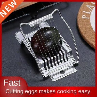 vanzlife Kitchen egg slicer stainless steel egg cutting