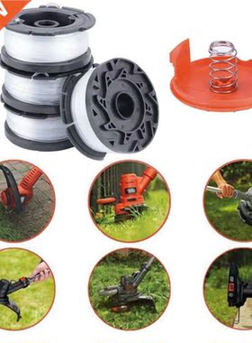 Newly Trimmer Spool 4 Pack & Cap & S