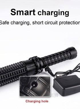 Baseball Tactical Flashlight Torch Telescopic Self Defense M