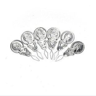 100 Pcs/Lot Bow Wire Needle Threader Hand Machine Sewing Sti