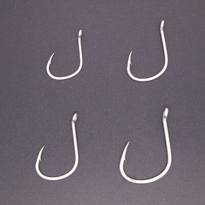 20pcs/lot High Carbon Steel Casting Jig Hook PIKE Assist Hoo