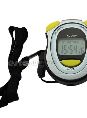 New Handheld Digital LCD Sports Stopwatch Counter Timer Chro