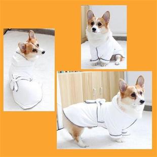 Dog Bathrobe Dog Pajama Sleeping Clothes Super Water
