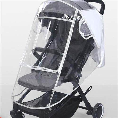 Baby Stroller Rain Cover Waterproof & Windproof Large
