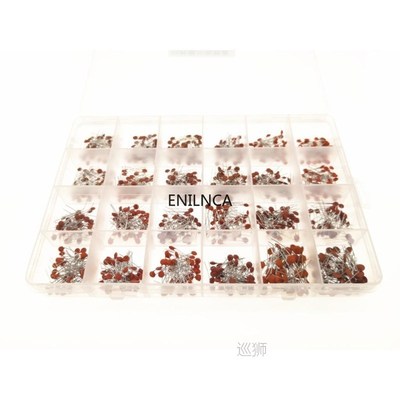 960Pcs/lot Ceramic capacitor Assortment Kit 2PF-0.1UF 50V Ce