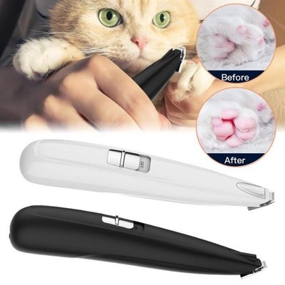 Professional USB Dog Clippers Pet Foot Hair Trimmer Dog Grow