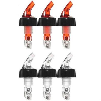 6pcs Quantitative Wine Pourer Kitchen Supplies Spouts