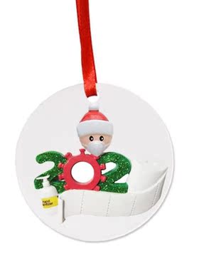 Merry Christmas Tree Pendant Decoration Resin Hanging Pendan