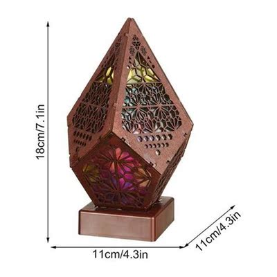 Polar Star Large Floor Lamp Colorful Diamond Bohemian Lights