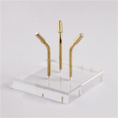 Brss rm Disply Stnd Disply Pedestls crylic Bse Minerl Geode