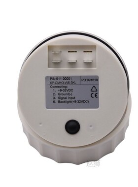 85mm Tachometer 3000RPM With Hourmeter Truck Car Boat Diesel