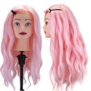 85% Real Human Hair Mannequin Heads For Hair Training Stylin