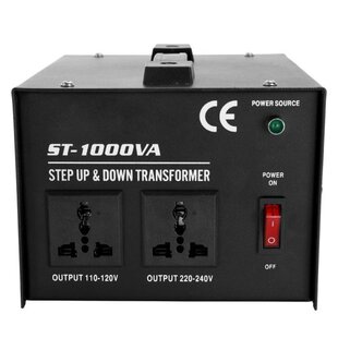 Intelligent Efficient Step Up Down Transformer ST-1000W Home