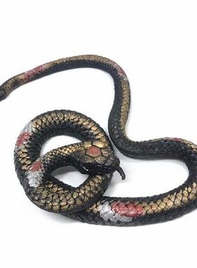 Halloween Snake Toy Simulation Rubber Snake Toy Model Fake