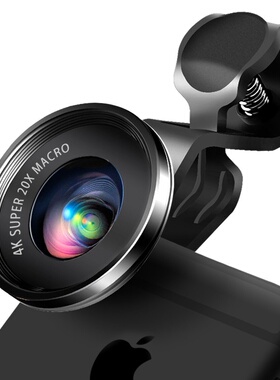 4k hd 20X Macro Lens take photos of flowers, jewelry and di