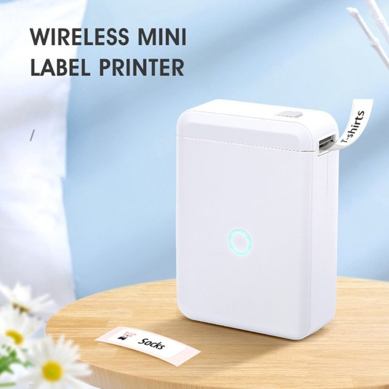 Wireless Label Printer Kit Portable Bluetooth-compatible Mak
