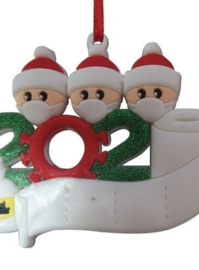 PVC condole hang 2020 survivors mask DIY Christmas tree