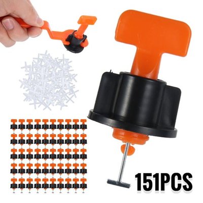 151Pcs/Set Tile Leveling System Level Tile Spacer Wall Level