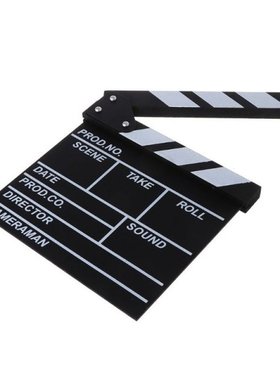 Film Director's Clapper Board Movie Scene Clapboard