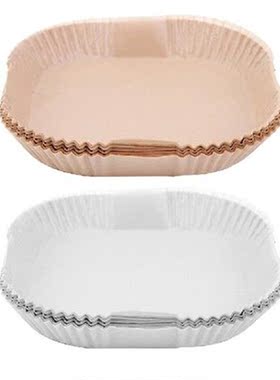 50Pcs Square Air Fryer Parchment Paper Liner Oil-Resistant