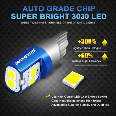 T10 W5W LED Bulb 3030 SMD 168 194 Car Accessories Clearance