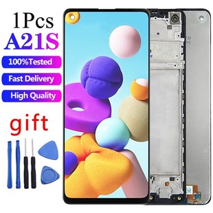 Display For Samsung Galaxy Original Touch LCD A21s Screen