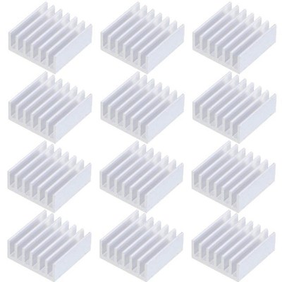 12PCS Aluminum Heatsink Heat Dissipation Extruded Heat Sink
