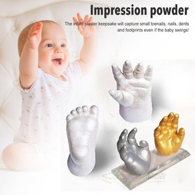 3D Baby Hand Print Foot Baby Casting Keepsake Kit Handprint