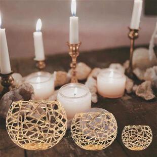 Metal Candle Holder Taper Modern Candlesticks for Home