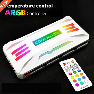 ARGB Controller 4Pin PWM Cooling Fan 5V 3Pin ARGB RGB Contro