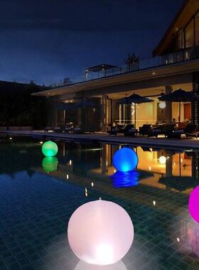 Inflatable Beach Ball Toy Funny Beach Ball with LED Light