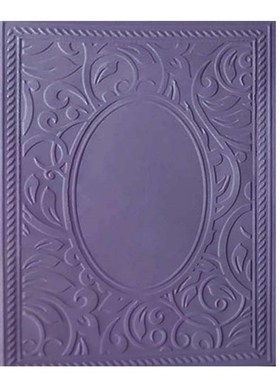 Flower frame plastic embossing folder for card making stati