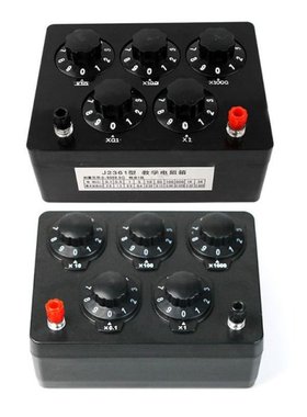 0-9999.9 Ohm Variable Resistance Box Decade Resistor Experim