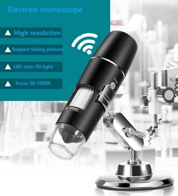 Microscope 50-1000X Wifi electronic handheld digital microsc