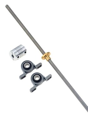 3D Printer CNC T8-400mm Lead Screw Set KP08 Shaft Coupling T