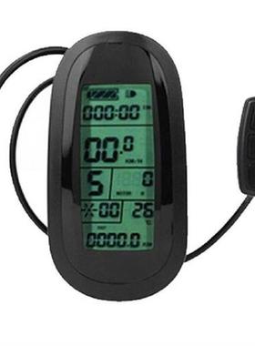 E-Bike Display Board Computer KT-LCD6 Speedometer Display