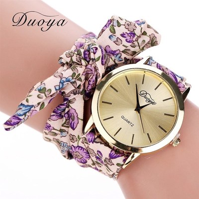 Reloj Fashion Women's Watches Flower Star Bow Retro Desi