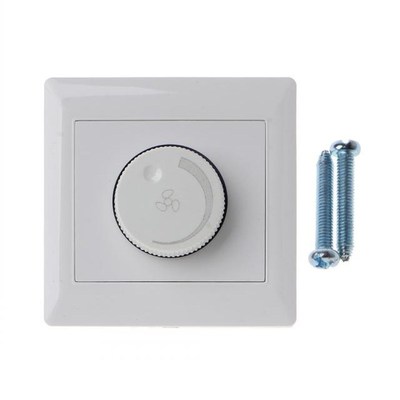 220V Adjustment Ceiling Fan Speed Control Switch Wall Button