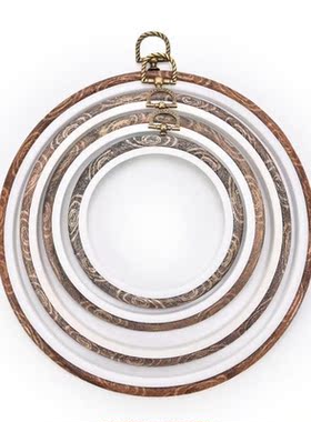 12-21cm DIY Embroidery Hoops Frame Set Bamboo Wooden Embroid