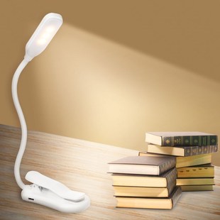 USB LED Desk Lamp 7 LED Table Light with Clip Bed Reading Bo