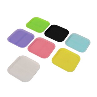 6cm Mini Square Plastic Plant Flower Pot Trays Home Garden O