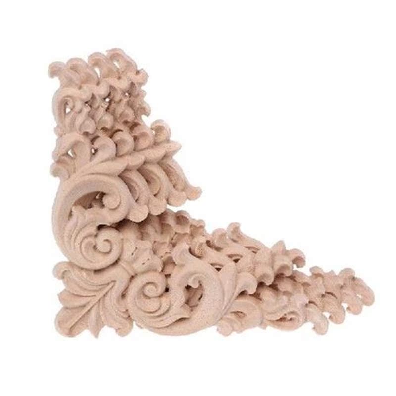 Carved Decal 1Pair Door Cabinet Mirror Front Door Porch