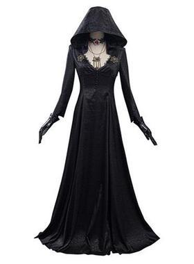 Evil Village Cosplay Costume Vampire Lady Dress Outfits Hall