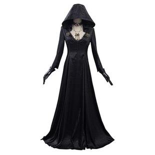 Evil Village Cosplay Costume Vampire Lady Dress Outfits Hall