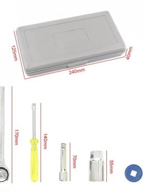 40pcs/lot Metal Combination Tools Sleeve  RepairKit for Car