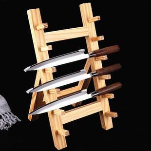 Japanese bayonet wooden knife rest wooden knife holder