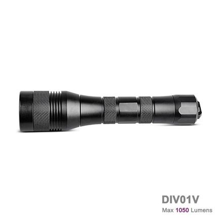 Alonefire DIV01V Diving Flashlight Photography LED Light Und