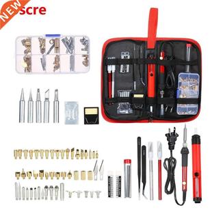 djustble Temperture Soldering Iron Kit 110V 60W Pyrogrph