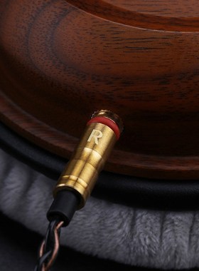 8 Core Cable for Headphone 1 to 2 jack 3.5/2.5/4.4mm Balance