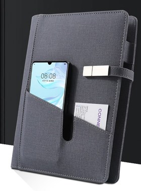 Wireless Charging A5 NoteBook Multi Functional Power Book 8